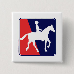 MACARON CARRÉ 5 CM RWB-HORSE-RIDER