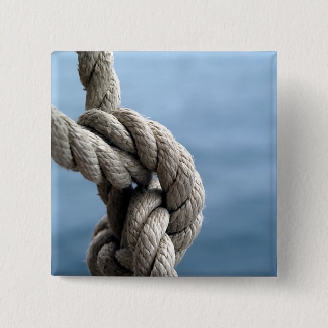 Macaron Carré 5 Cm Sailor's Knot (Devant)