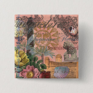 Macaron Carré 5 Cm saint augustine florida voyage art antique