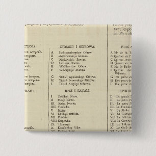 Macaron Carré 5 Cm Saint-Pétersbourg, Russie Titre Page Index