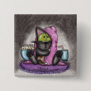 Macaron Carré 5 Cm Scanner - Chat et souris