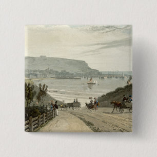 Macaron Carré 5 Cm Scarborough, Yorkshire, du volume VI 'd'un Voyag