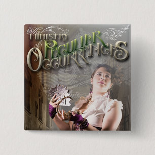 Macaron Carré 5 Cm Scorpion carré de bouton de ministère