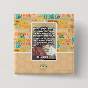 Macaron Carré 5 Cm Semble la pièce de théâtre