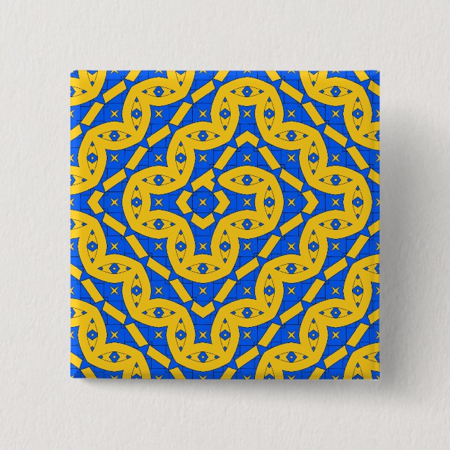 Macaron Carré 5 Cm Serpent (Devant)