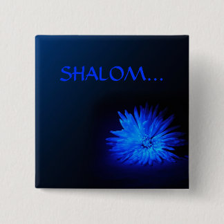 Macaron Carré 5 Cm SHALOM… Boutons religieux