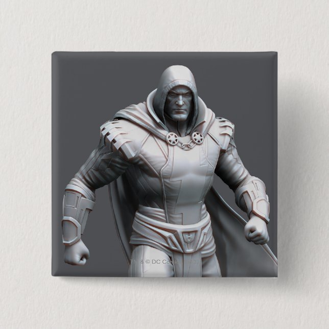 Macaron Carré 5 Cm Shazam Alternate (Devant)