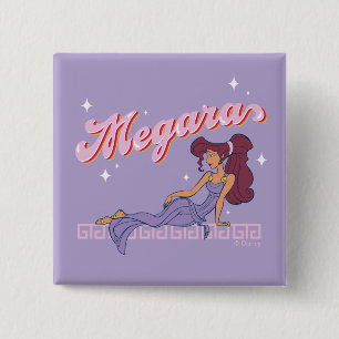 Macaron Carré 5 Cm Si grec. Si chic. Bouton Megara