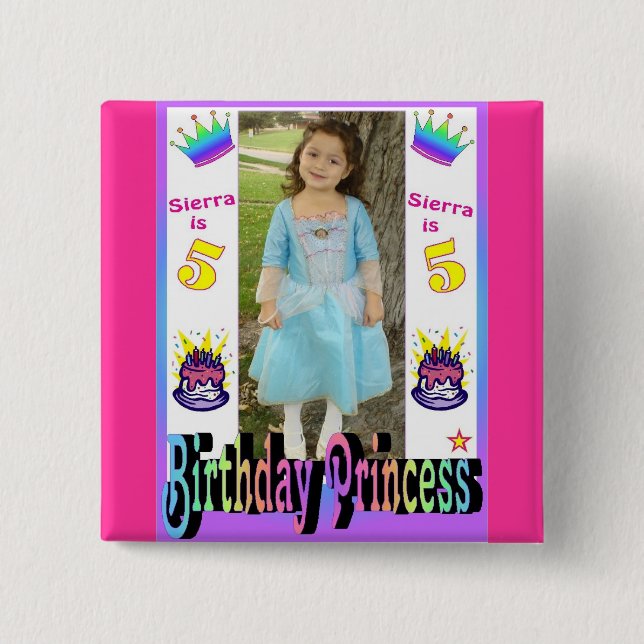 Macaron Carré 5 Cm sierrafront (Devant)