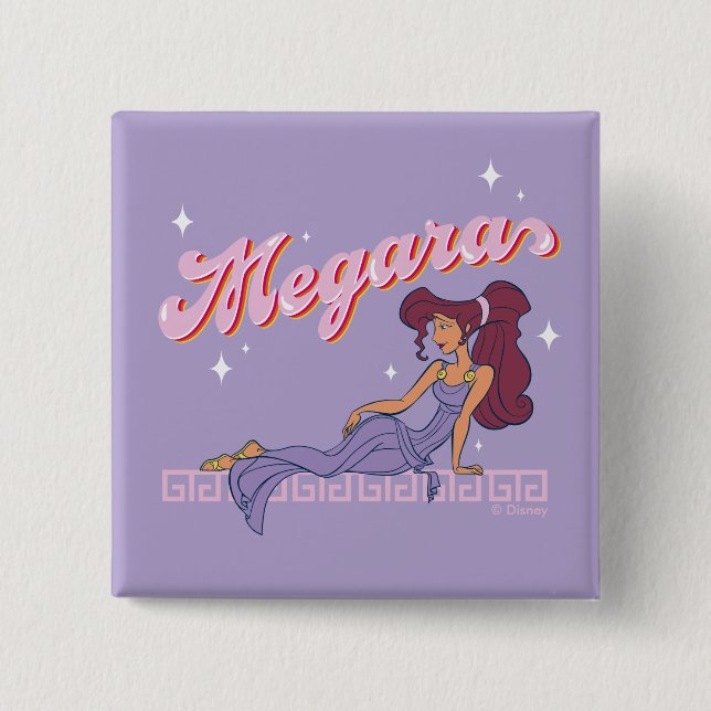 Macaron Carré 5 Cm So Greek. So Chic. Megara Button (Devant)