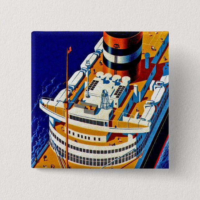 Macaron Carré 5 Cm Solides solubles Nieuw Amsterdam (Devant)