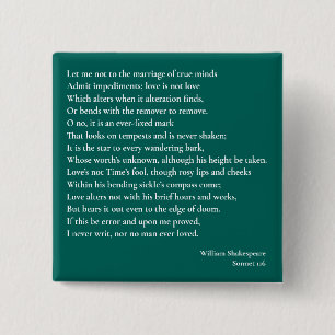 Macaron Carré 5 Cm Sonnet 116Laissez-moi ne pas parler du mariage des