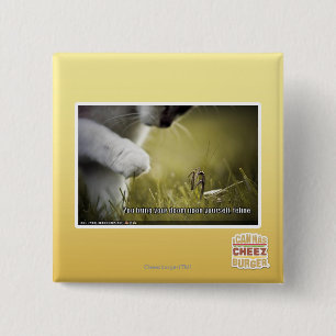 Macaron Carré 5 Cm Sort malheureux sur vous-même