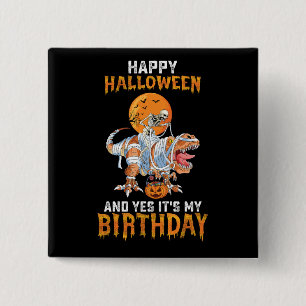 Macaron Carré 5 Cm Squelette d'Halloween d'anniversaire à cheval sur