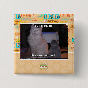 Macaron Carré 5 Cm squidz de l'AMI de diz