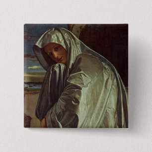 Macaron Carré 5 Cm St Mary Magdalene approchant la tombe