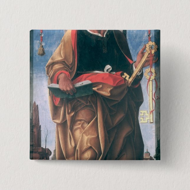 Macaron Carré 5 Cm St Peter (Devant)