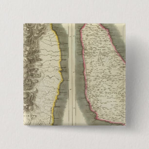 Macaron Carré 5 Cm St Vincent, Barbadoes