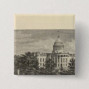 Macaron Carré 5 Cm State Capitol, Madison, Wis