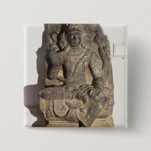Macaron Carré 5 Cm Statue de Dieu indou Brahma