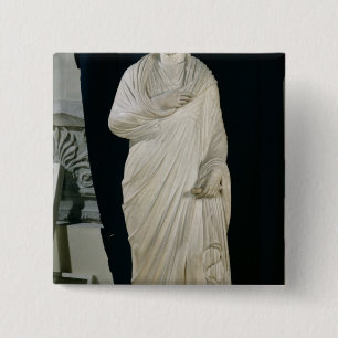 Macaron Carré 5 Cm Statue de Julian l'apostat