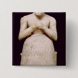 Macaron Carré 5 Cm Statue du fonctionnaire Ebih-IL