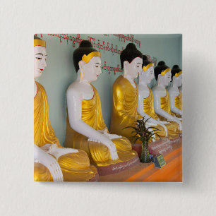 Macaron Carré 5 Cm Statues bouddhistes à Umin Thounzeh