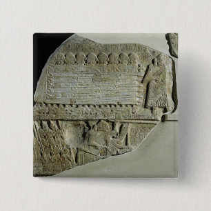 Macaron Carré 5 Cm Stele des vautours