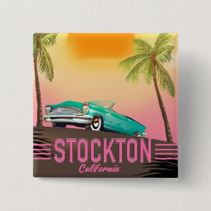 Macaron Carré 5 Cm Stockton Californie États-Unis