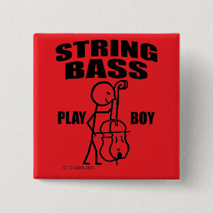 Macaron Carré 5 Cm String Bass Play Boy