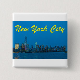 Macaron Carré 5 Cm Stunning new New York Skyline