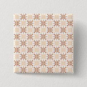 Macaron Carré 5 Cm SUN traditionnel letton motif géométrique VII