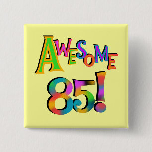 Macaron Carré 5 Cm Super 85 T-shirts et cadeaux d'anniversaire