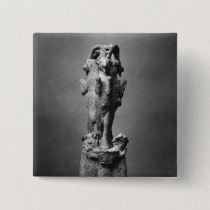 Macaron Carré 5 Cm Support de tasse composé de trois bouquetins