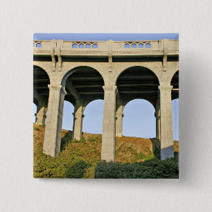 Macaron Carré 5 Cm Supports en arc du pont Patterson Memorial