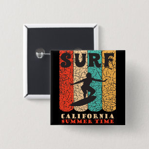 Macaron Carré 5 Cm Surf Californie