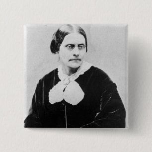 Macaron Carré 5 Cm Susan Brownell Anthony c.1871