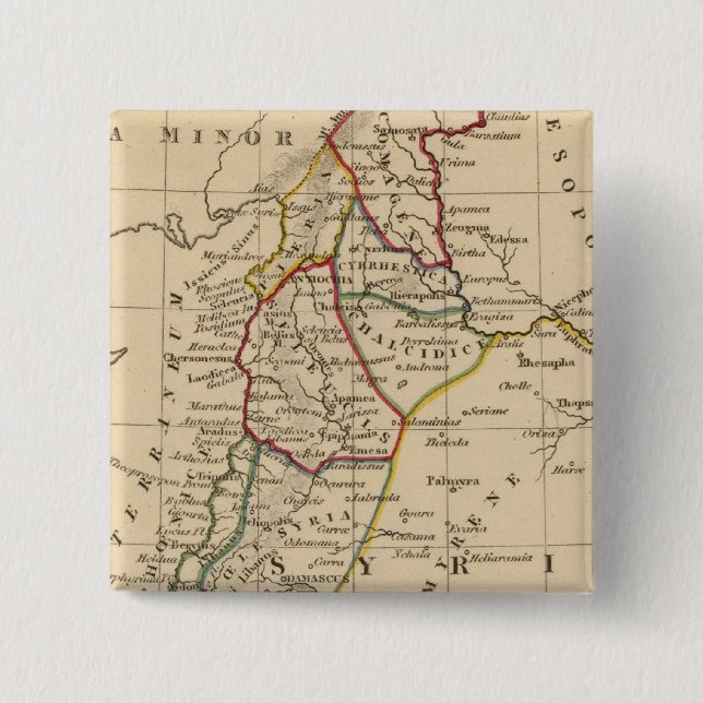 Macaron Carré 5 Cm Syrie 2 (Devant)