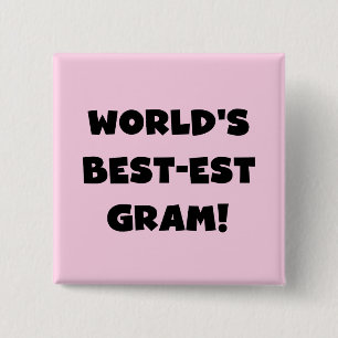 Macaron Carré 5 Cm T-shirts et cadeaux des textes de noir de gramme