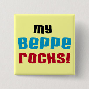 Macaron Carré 5 Cm T-shirts et cadeaux My Beppe Rocks
