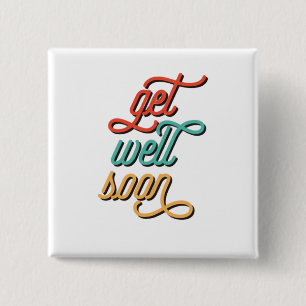 Macaron Carré 5 Cm Tapez une typographie rétro pour un prompt rétabli