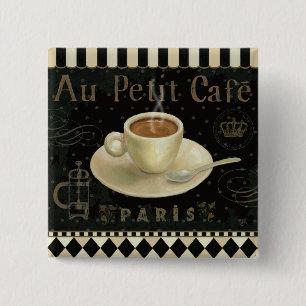 Macaron Carré 5 Cm Tasse de cappuccino