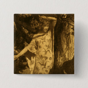 Macaron Carré 5 Cm Tellement hantés Gardiens de la nuit au clair de l