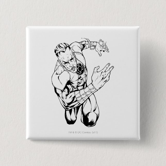 Macaron Carré 5 Cm Thaal Sinestro 9 (Devant)