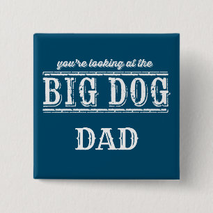 Macaron Carré 5 Cm The Big Dog Button