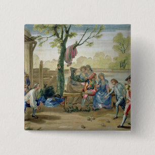 Macaron Carré 5 Cm The Game des cuvettes