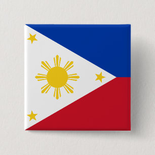 Macaron Carré 5 Cm The Philippines Flag