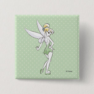 Macaron Carré 5 Cm Tinker Bell   Joli petit pixie