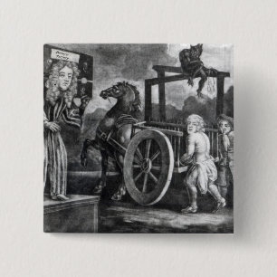 Macaron Carré 5 Cm Titus Oates le troisième jour de sa punition