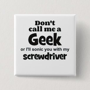 Macaron Carré 5 Cm tournevis geek bf